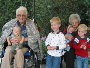 Dad and Great-grandsons